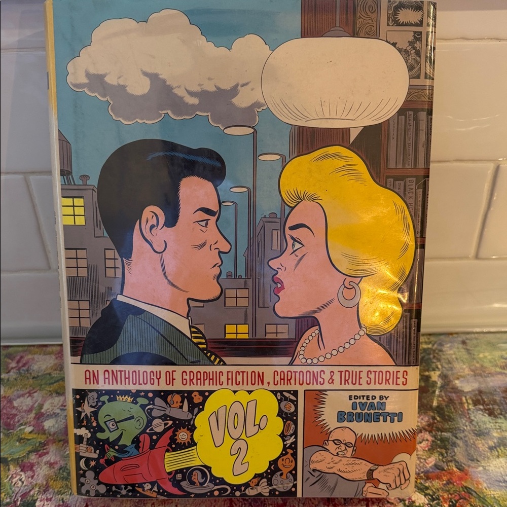 Anthology of Graphic Fiction, Cartoons, and True Stories: Volume 2 Book